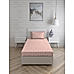 Cool Night -1 225 TC Chief Value Cotton Super Fine Pink Colored Ethnic Print Single Bed Sheet Set