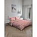 Jade  Super Fine Pink Colored Floral Print Double Cordinated Bedding set with Bedsheet, Pillow Cover & Comforter