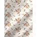 Signature Sateen 300 TC 100% cotton Ultra Fine Beige Colored Floral Print King Bed Sheet Set