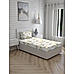 Iris Gaze-1 100% cotton Fine Multi Colored Floral Print Single Bed Sheet Set