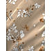 Iris Gaze-1 100% cotton Fine Brown Colored Floral Print King Bed Sheet Set