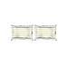 Iris Gaze-1 100% cotton Fine Multi Colored Stripes Print King Bed Sheet Set