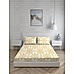 Iris Gaze-1 100% cotton Fine Brown Colored Ethnic Print King Bed Sheet Set