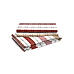 Akira 2 225 TC Chief Value Cotton Super Fine Multi Colored Checkered Print King Bed Sheet Set