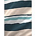 Akira 2 225 TC Chief Value Cotton Super Fine Blue Colored Stripes Print Double Bed Sheet Set