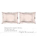 Cottage Garden-1 300 TC 100% cotton Ultra Fine White/Orange Colored Geometric Print Double Bed Sheet Set