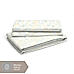Cottage Garden-1 300 TC 100% cotton Ultra Fine White Colored Floral Print Double Bed Sheet Set