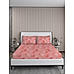 Riviera 100% Cotton Fine Pink Colored Abstract Print King Bed Sheet Set