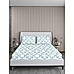 Baltic 224 TC Cotton-TENCEL™ Super Fine Blue Colored Ethnic Print King Bed Sheet Set