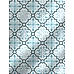 Baltic 224 TC Cotton-TENCEL™ Super Fine Blue Colored Ethnic Print King Bed Sheet Set