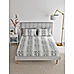 Animal Print Untamed Pure Cotton 300 Tc Double Bedsheet Set (Dark Grey)