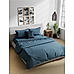 Pure Earth 300 TC Cotton Ultra Fine Teal Colored Solid Print King Bed Sheet Set