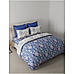 Souvenir Pure Cotton 300 Tc Double Comforter (Blue)