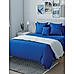 Mussette 600 TC 100% cotton Ultra Luxurious Blue Colored Solid Print Double Comforter