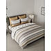 Erica Colorful Pure Cotton 112 Tc Double Bedsheet Set (Yellow & Grey)