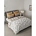 Erica Cotton Value Multi Colored Geometric Print Double Cordinated Bedding set with Bedsheet, Pillow Cover & Comforter