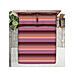 Ombresia 300 TC 100% Cotton Ultra Fine Multi Colored Stripes Print King Bed Sheet Set