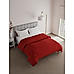 Mussette 600 TC 100% cotton Ultra Luxurious Red Colored Solid Print Double Comforter