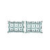 Signature Sateen 300 TC 100% cotton Ultra Fine Blue Colored Indian Print King Bed Sheet Set