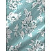 Signature Sateen 300 TC 100% cotton Ultra Fine Blue Colored Floral Print Fitted Bed Sheet Set