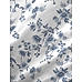 Cottage Garden-2 300 TC 100% cotton Ultra Fine White/Blue Colored Floral Print King Bed Sheet Set