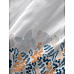 Cottage Garden-2 300 TC 100% cotton Ultra Fine Grey Colored Floral Print Double Bed Sheet Set