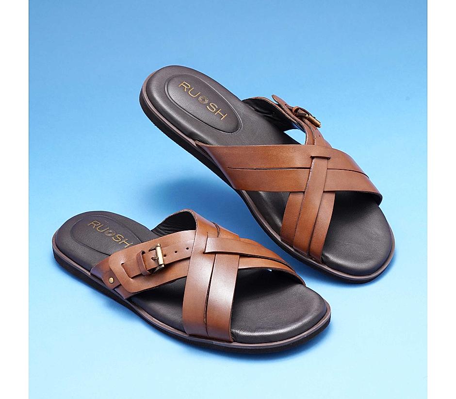 The Rio Tan Men Slipper Ruosh