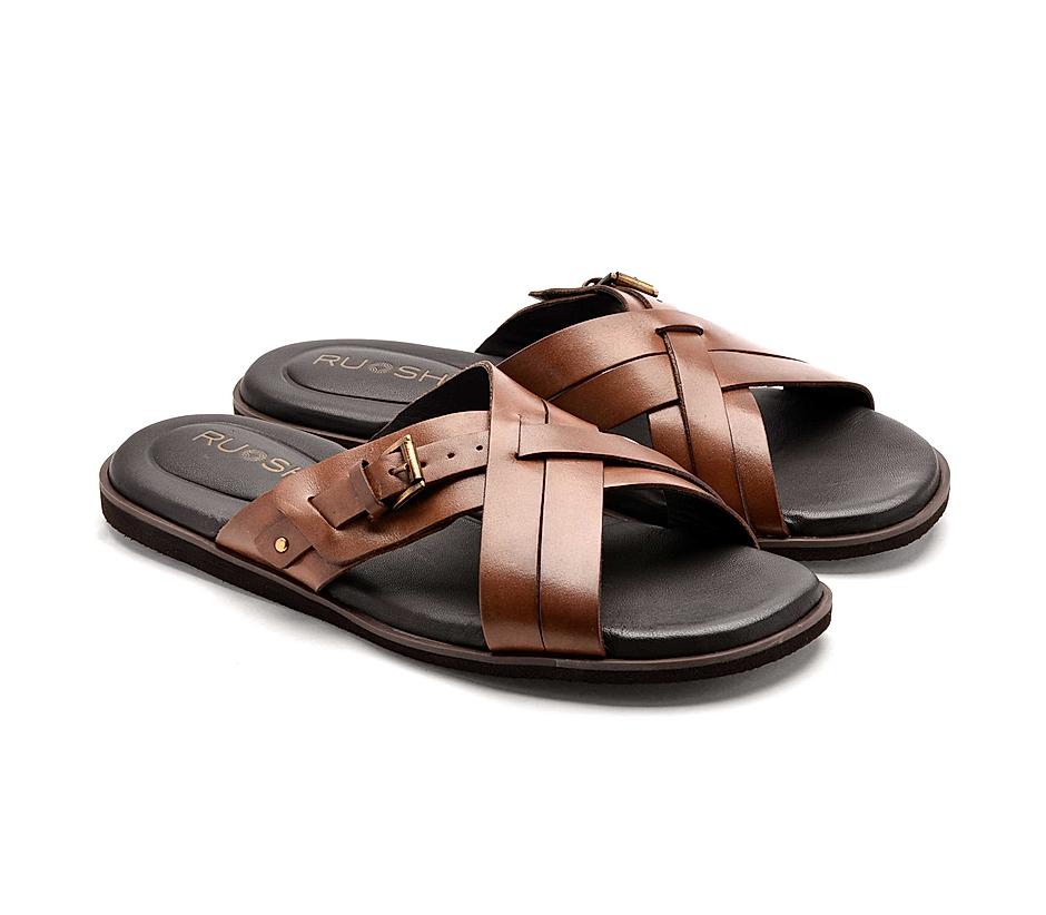 The Rio Tan Men Slipper Ruosh