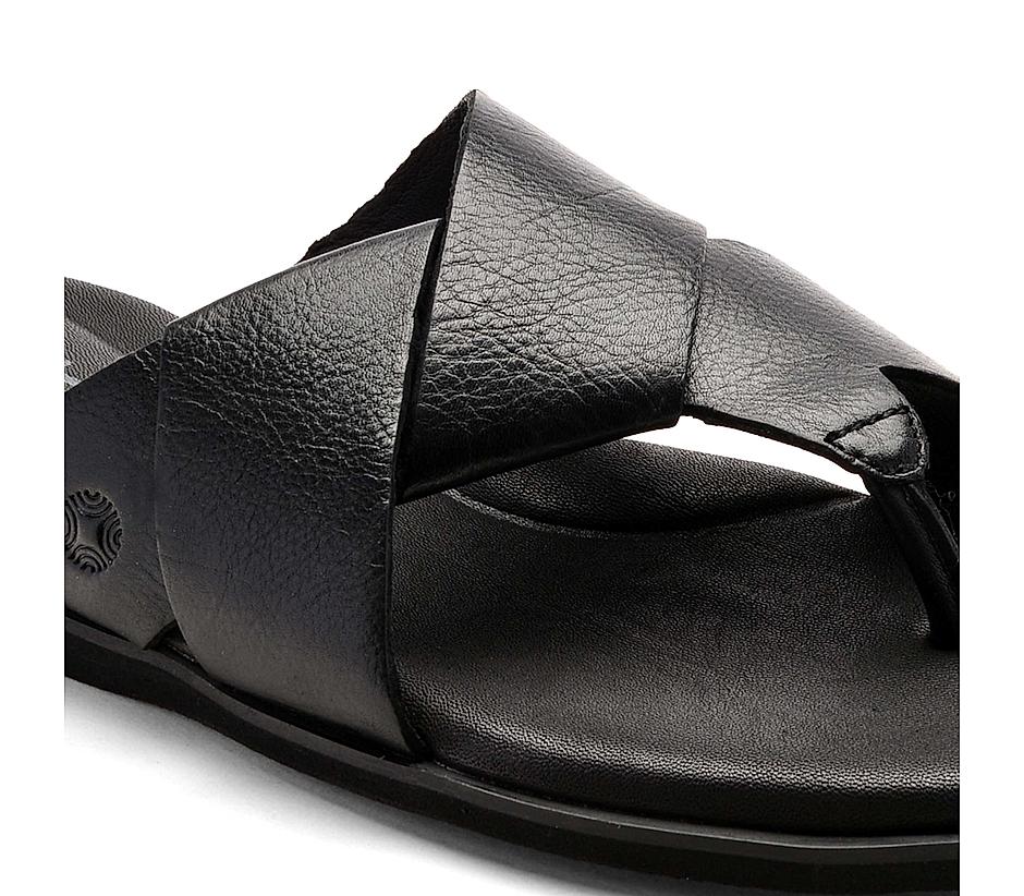 The Rubio Black Men Slipper Ruosh