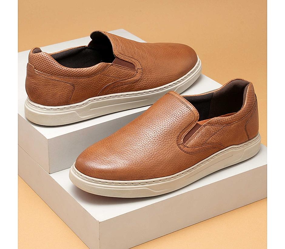 The Cool Tan Men Casual Sneaker Ruosh