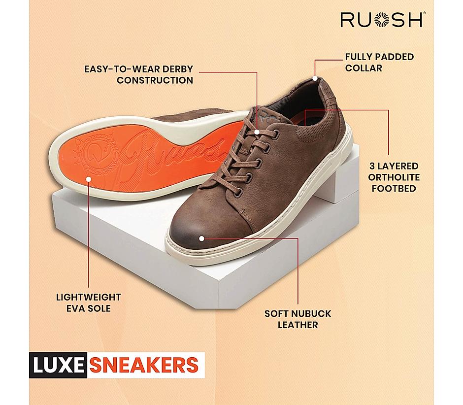 The Ruth Tan Men Casual Sneaker Ruosh