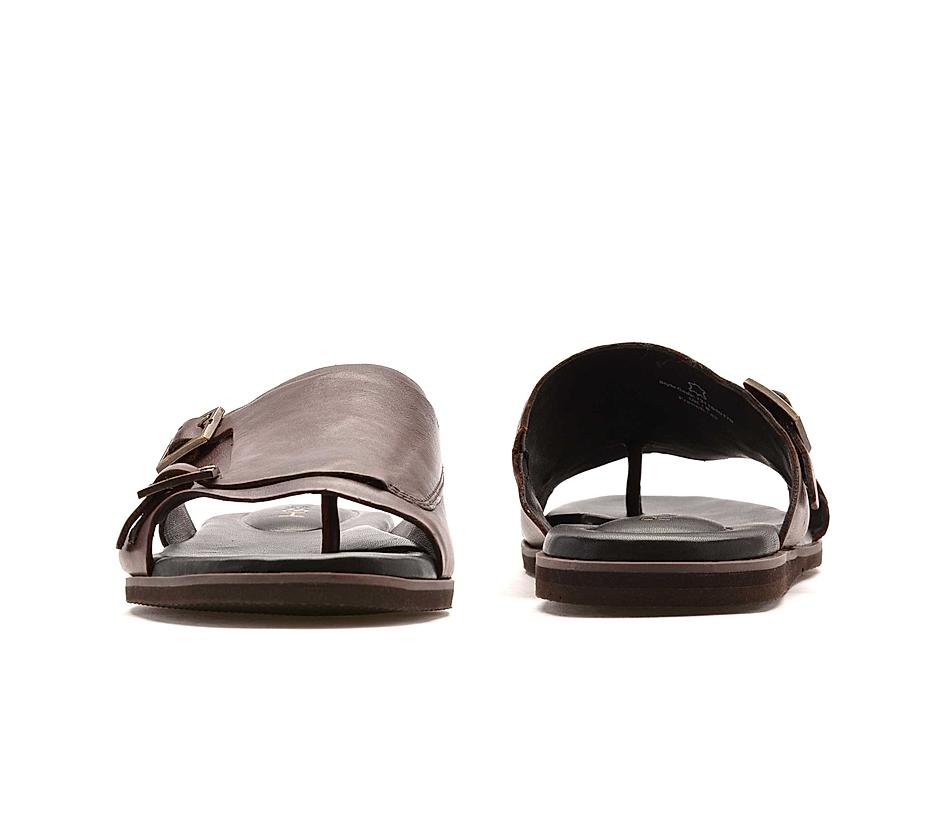 The Harvey Tan Men Monk Strap Slipper Ruosh