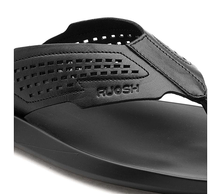 The James Black Men Casual Slipper Ruosh