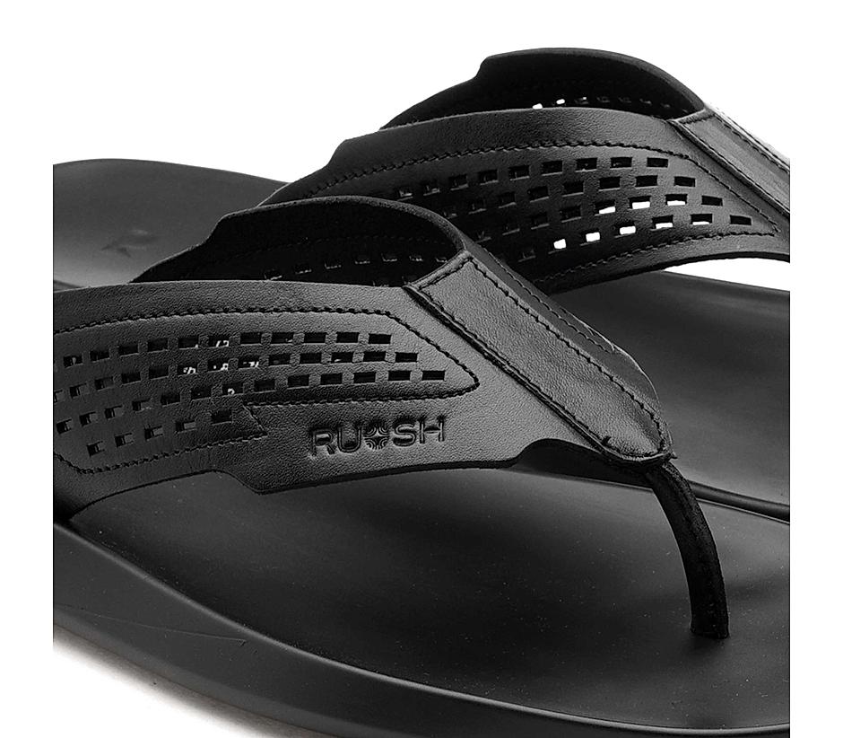 The James Black Men Casual Slipper Ruosh