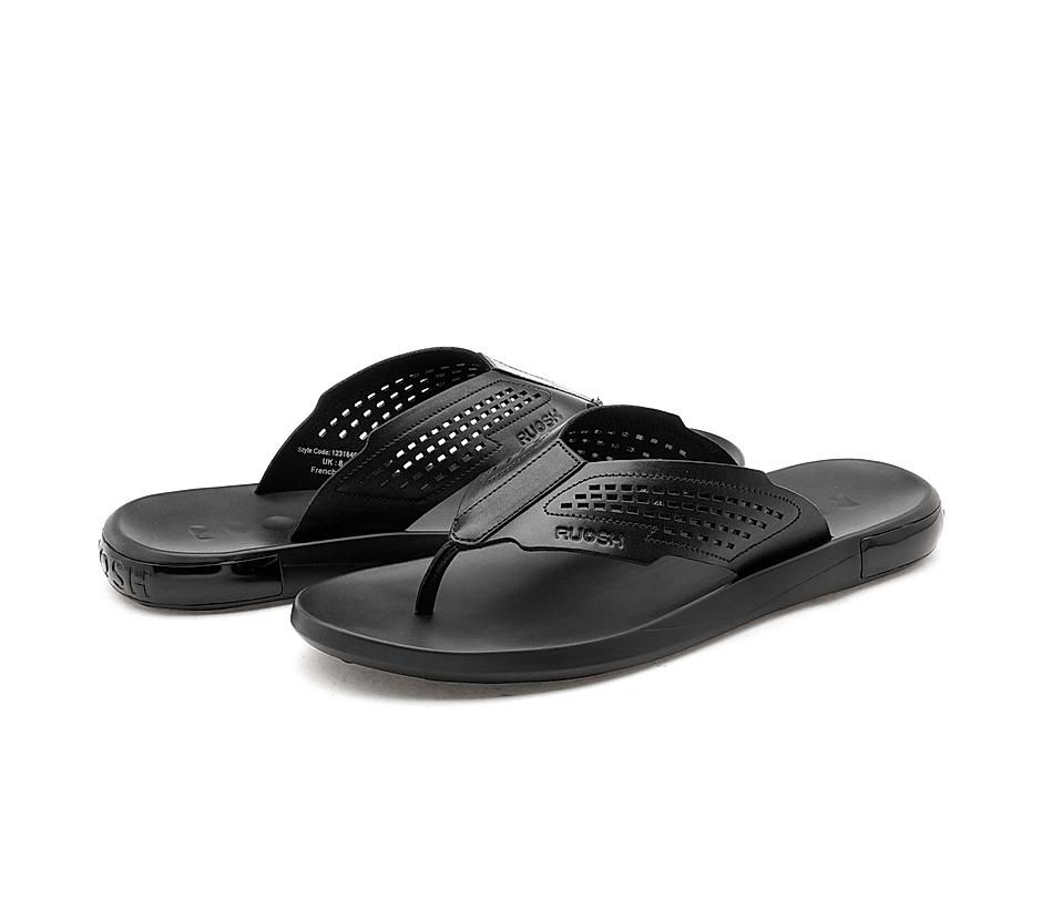 The James Black Men Casual Slipper Ruosh