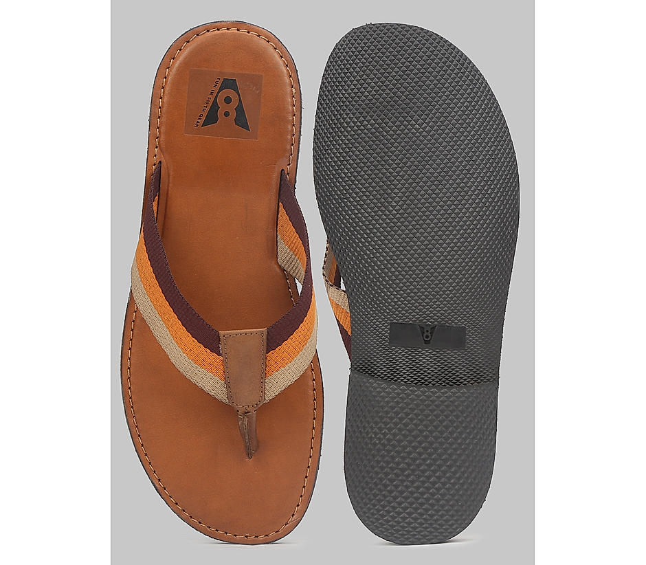 The Pisa Tan Men Slipper V8