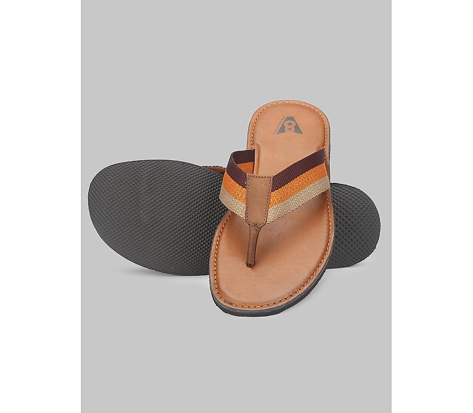 The Pisa Tan Men Slipper V8