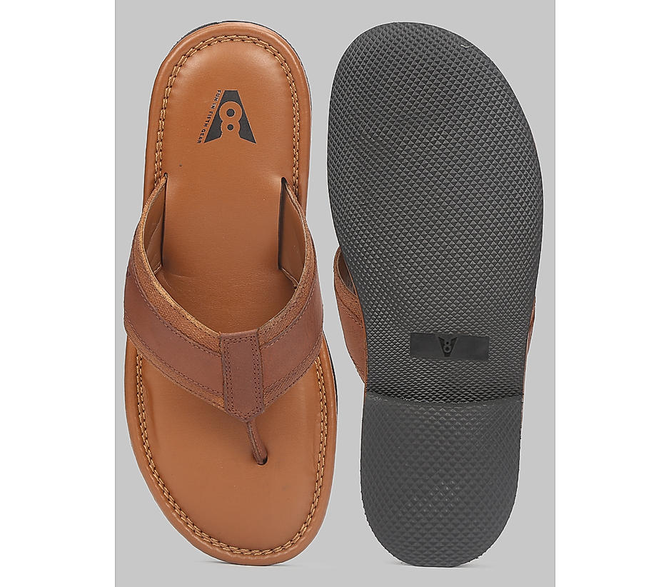 The Pisa Tan Men Slipper V8