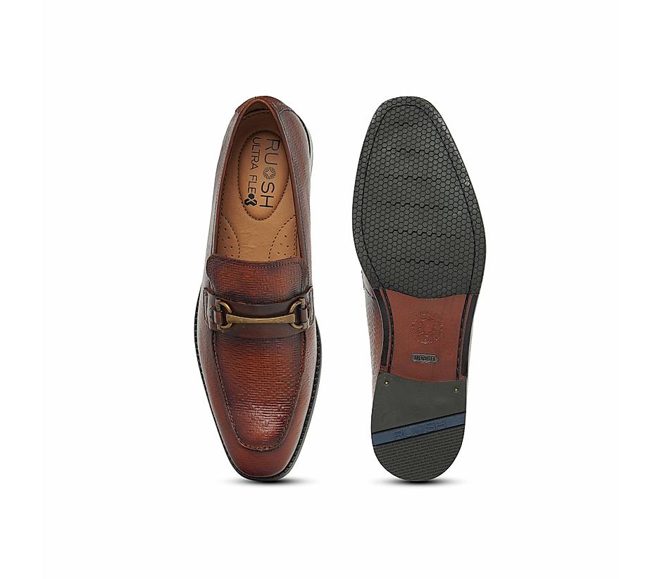 The Battia Tan Men Occasion Slip-on Ruosh