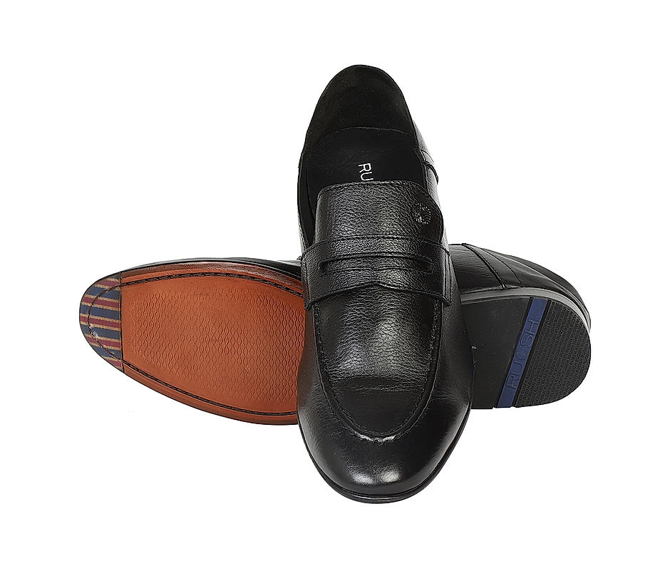 The Paul Black Men Occasion Slip-on Ruosh