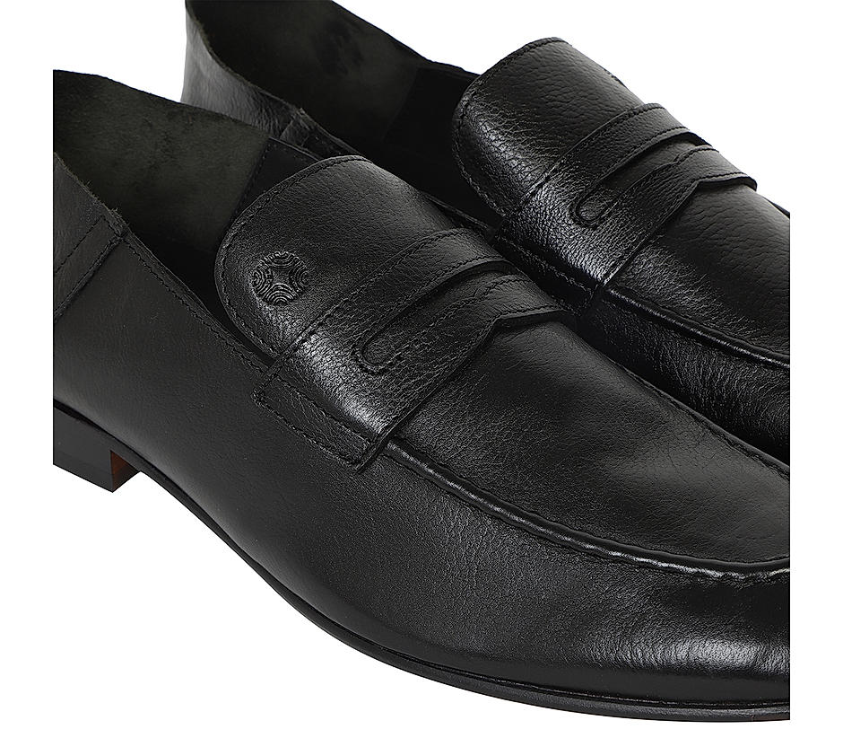 The Paul Black Men Occasion Slip-on Ruosh