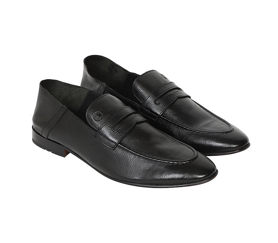 The Paul Black Men Occasion Slip-on Ruosh