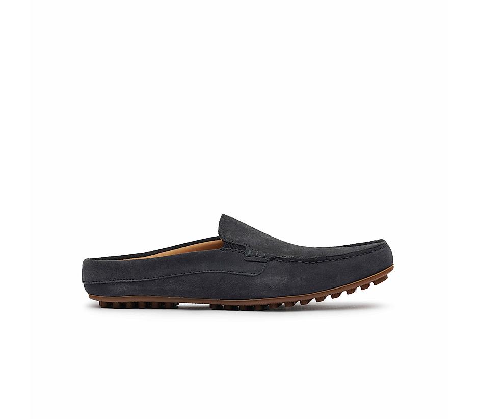 The Seti Navy Men Suede Casual Mule Ruosh