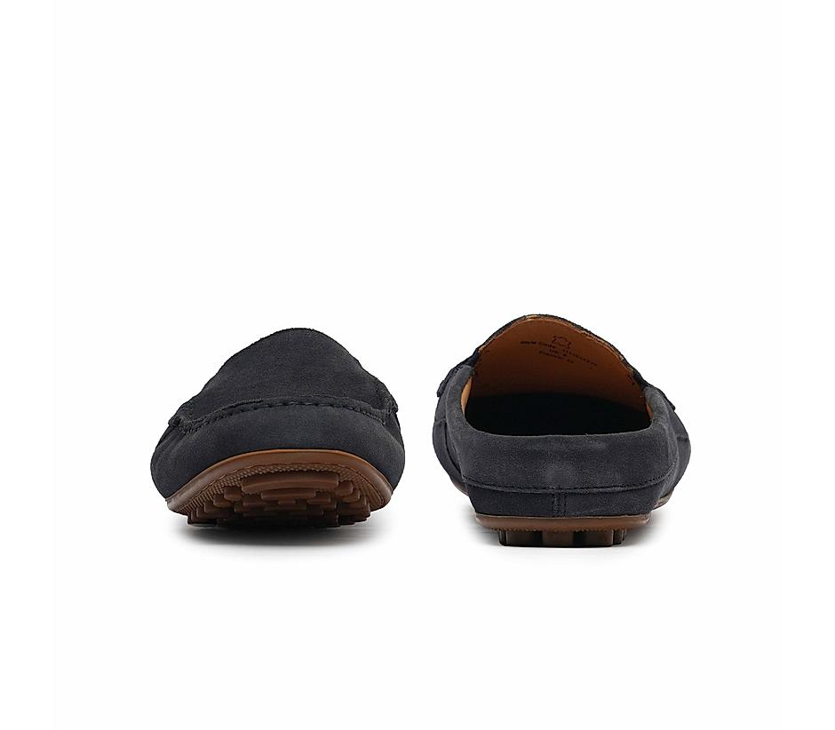 The Seti Navy Men Suede Casual Mule Ruosh