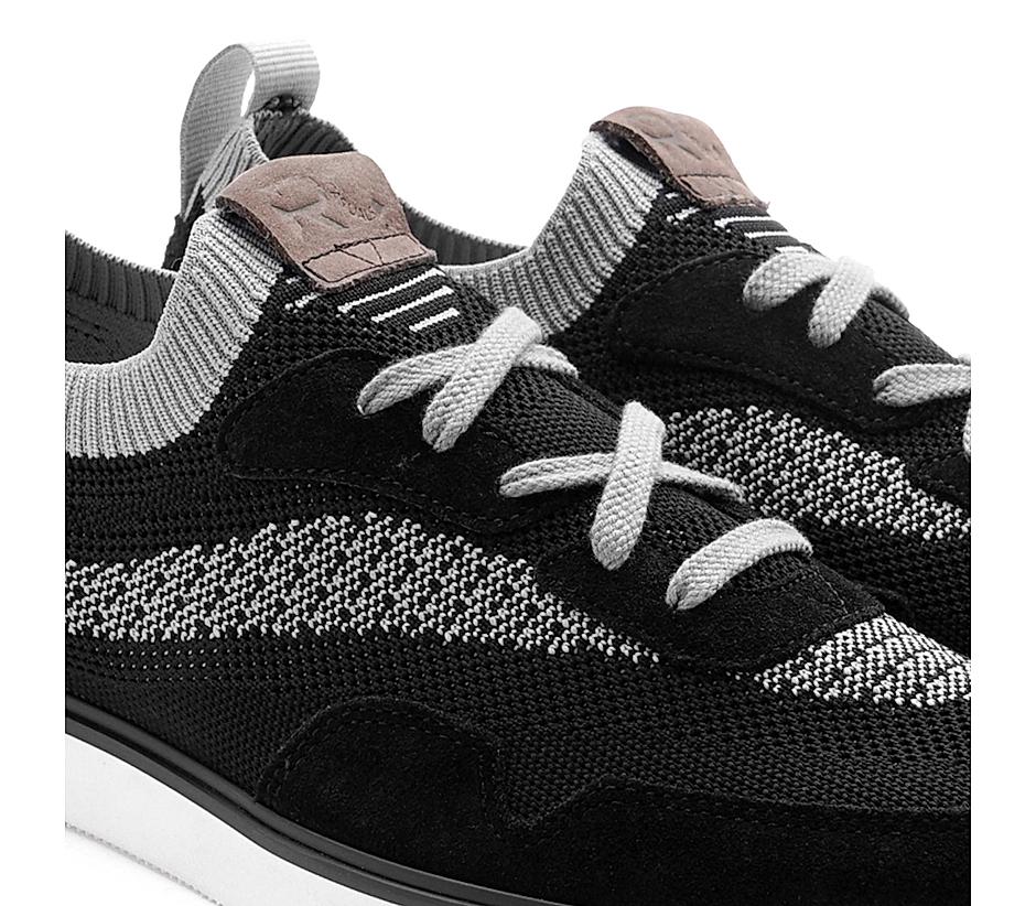 The Gladwin Black Men Casual Sneaker Ruosh