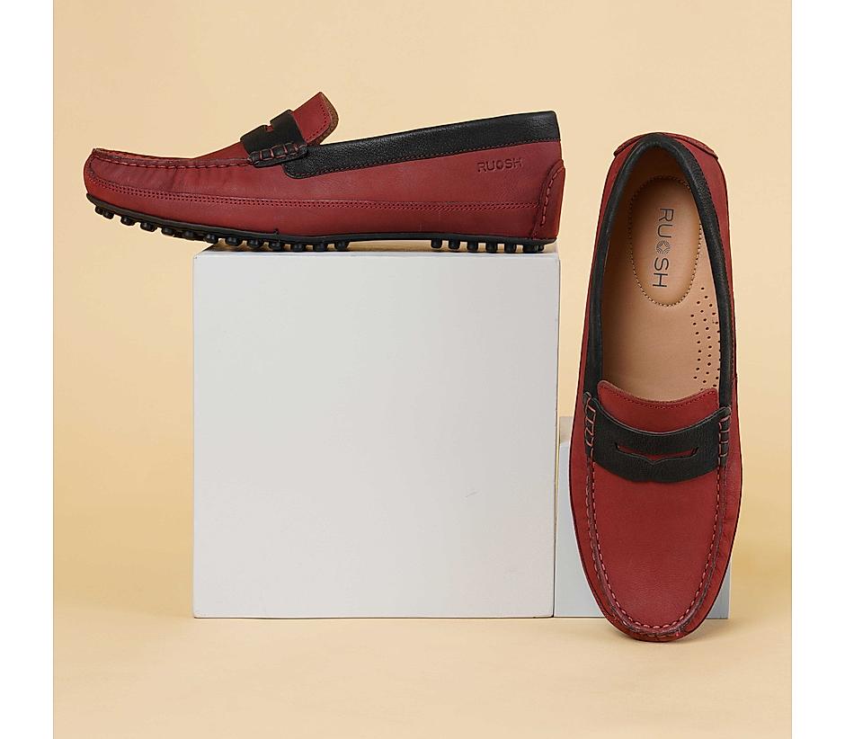 Ruosh Mens Footwear Casual Slip on Driver