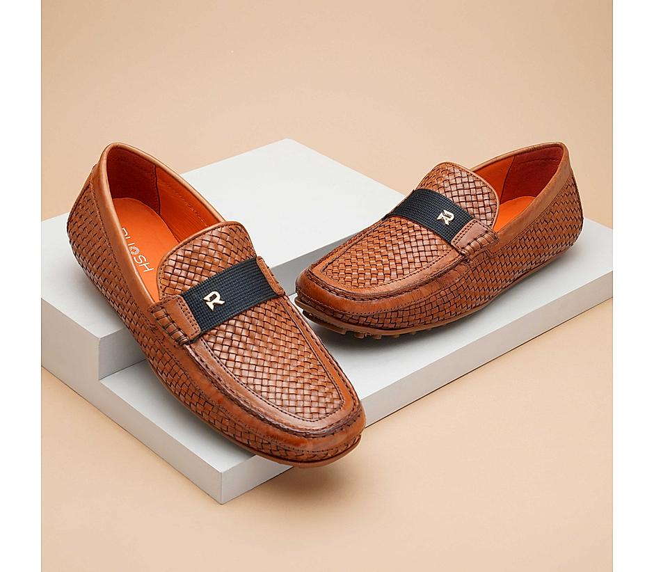 The Seti Tan Men HandCrafted leather Loafer Ruosh
