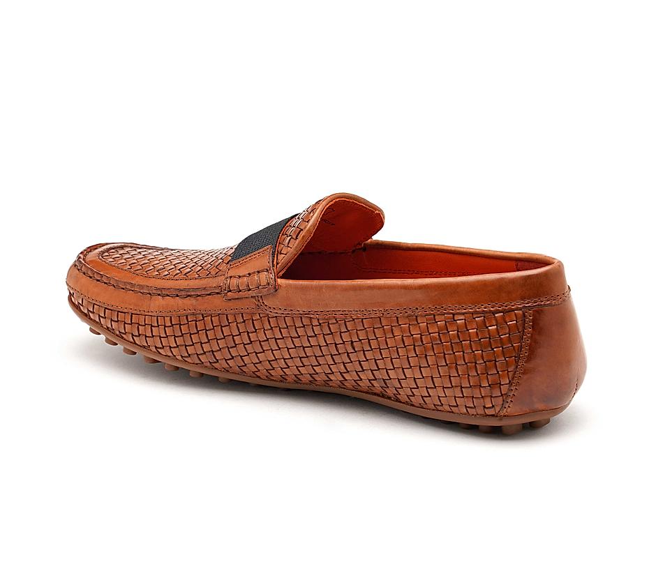 The Seti Tan Men HandCrafted leather Loafer Ruosh
