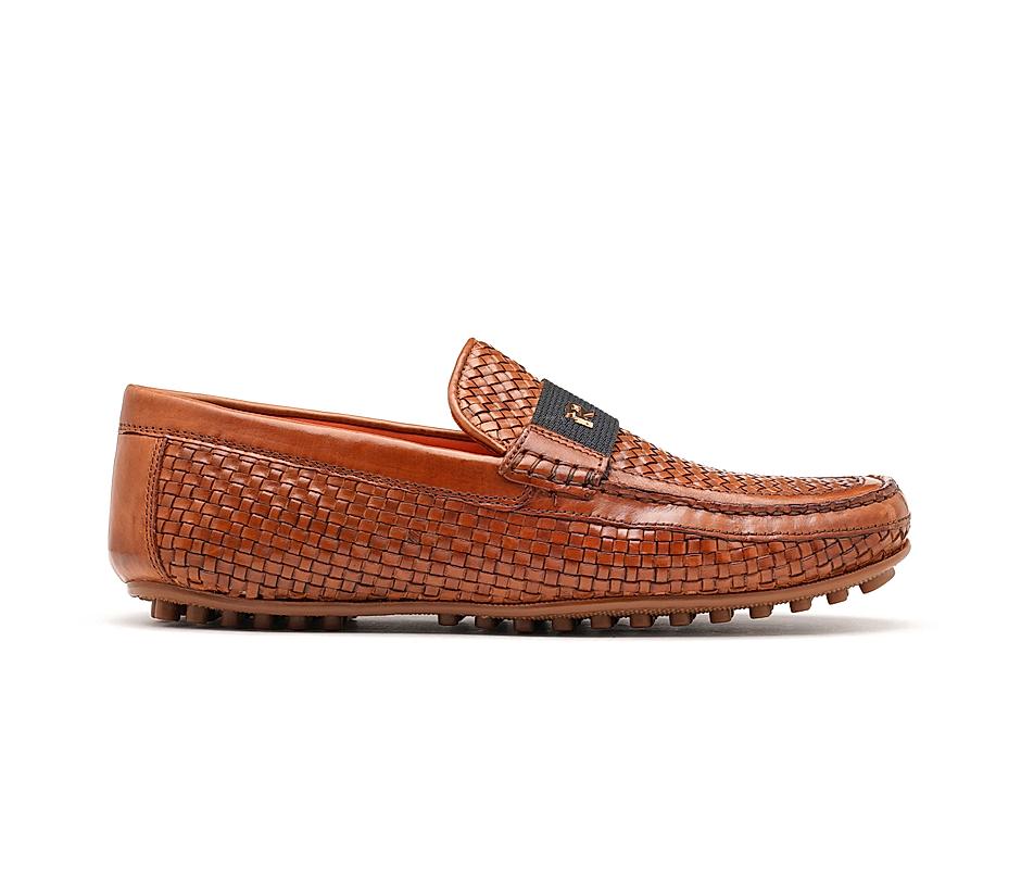 The Seti Tan Men HandCrafted leather Loafer Ruosh