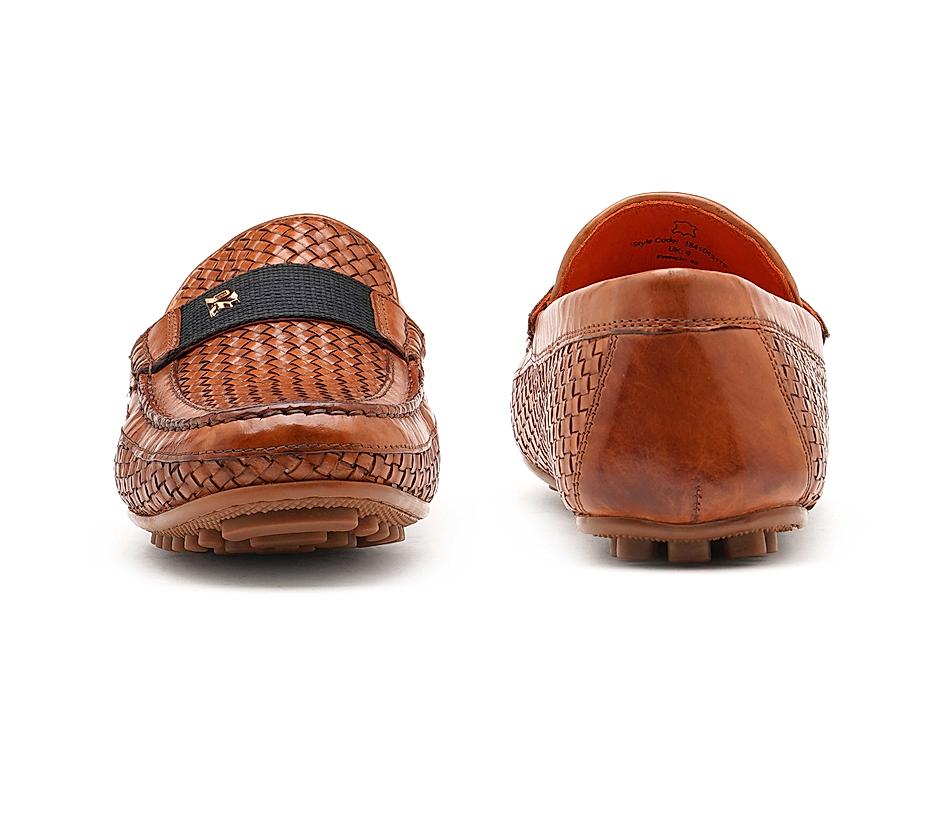 The Seti Tan Men HandCrafted leather Loafer Ruosh